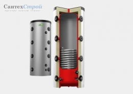 Буферная емкость Reflex HF 500/1 + один змеевик